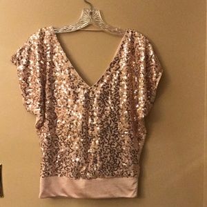 🎉REDUCED🎉 EXPRESS Sparkle Blouse
